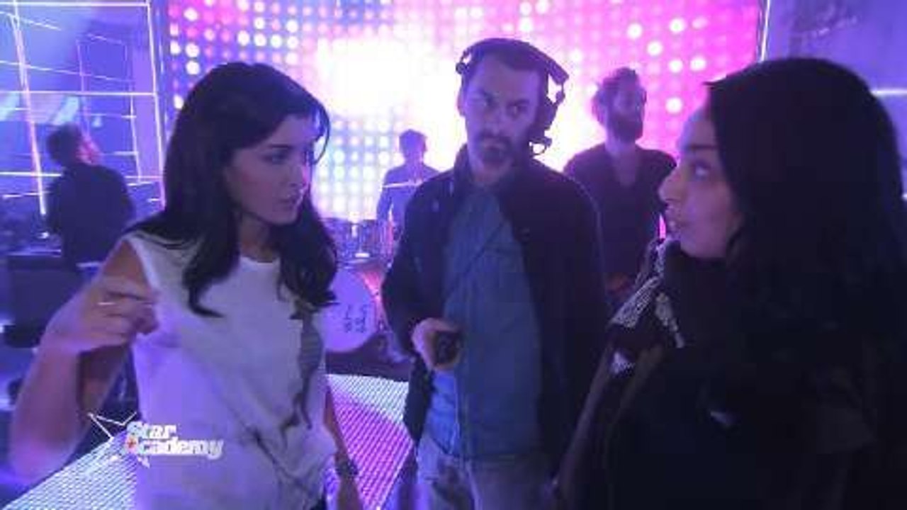 Star Academy : Jenifer lors des répétitions avec Zayra