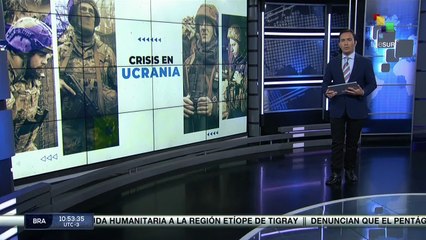 Ciudadanos de Donetsk reciben ayuda humanitaria de Rusia