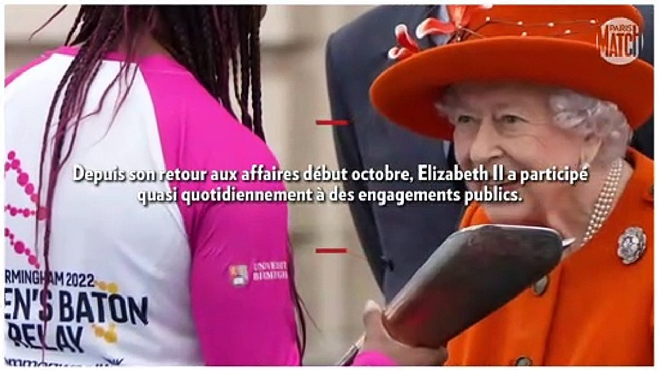 Elizabeth II contrainte au repos forcé