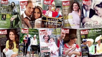Kate Middleton en douze couvertures de Match