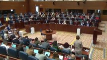 Ayuso y Mónica García debaten en la Asamblea de Madrid