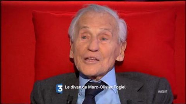 Le divan de Marc-Olivier Fogiel avec Jean d'Ormesson (France 3) - Mardi 26 janvier