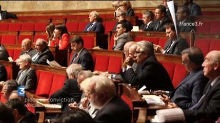 Pièces à conviction - nos très chers députés (France 3) - mercredi 9 septembre