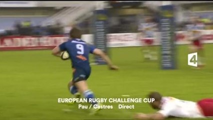 european rugby Pau Castres bein samedi 14 novembre 2015