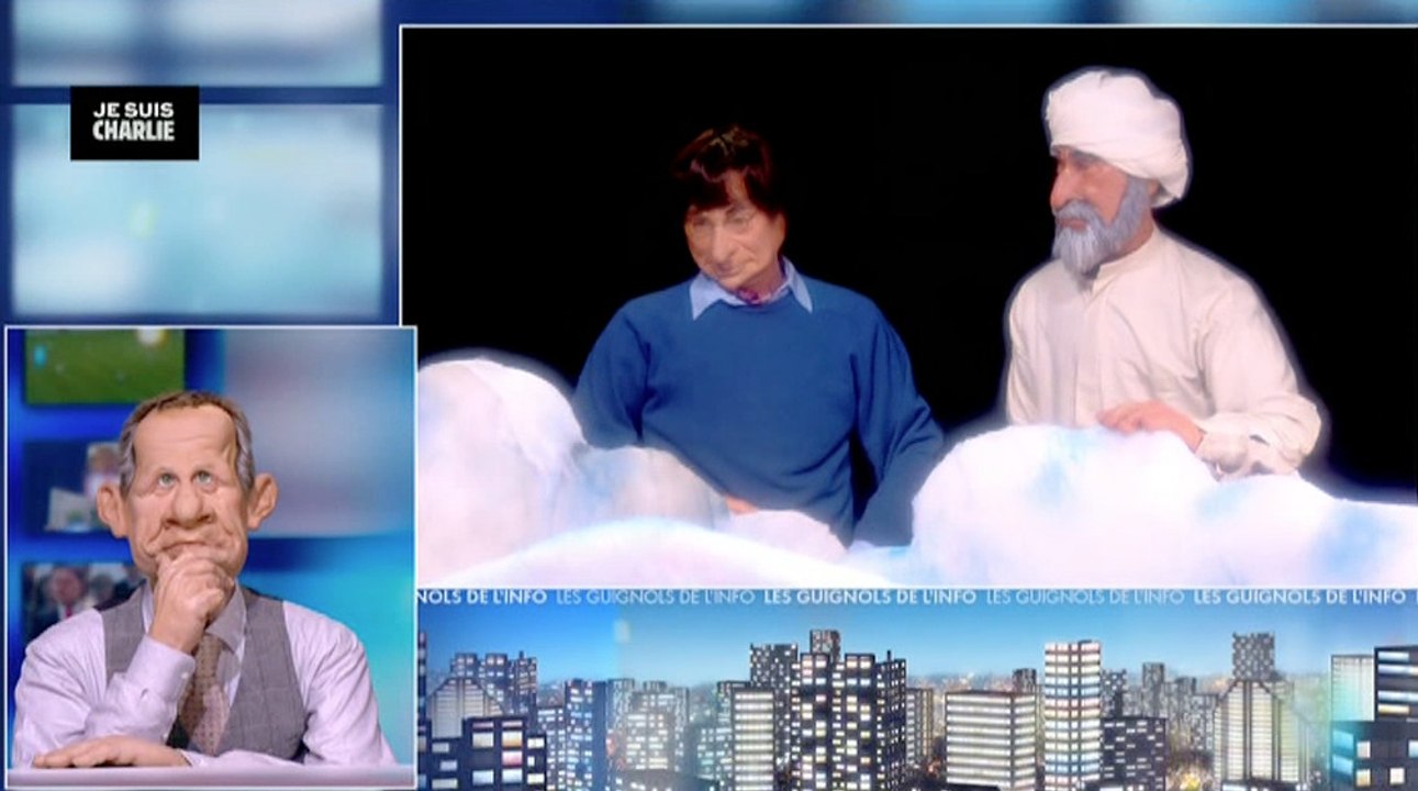 L'hommage des guignols