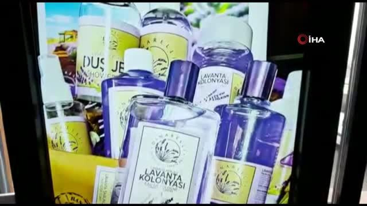 Kadınların lavantadan ürettiği kozmetik ve kişisel bakım ürünleri Danimarka'ya ihraç edildi