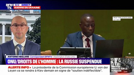 La Russie est suspendue du Conseil des droits de l'Homme de l'ONU
