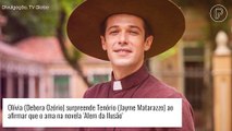 'Além da Ilusão': Olívia faz padre Tenório tremer com revelação chocante. 'Me apaixonei por você'