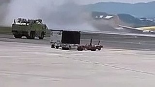 Avión se precipita en el Aeropuerto Juan Santamaría