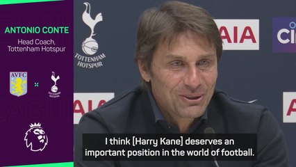 Conte hails 'historic' Kane