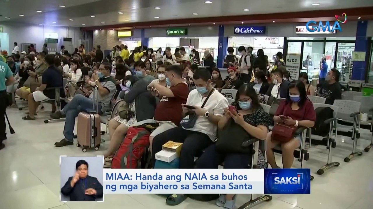 MIAA: Handa ang NAIA sa buhos ng mga biyahero sa Semana Santa | Saksi