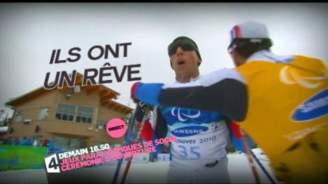 Jeux paralympiques de Sotchi Cérémonie d'ouverture (France 4)