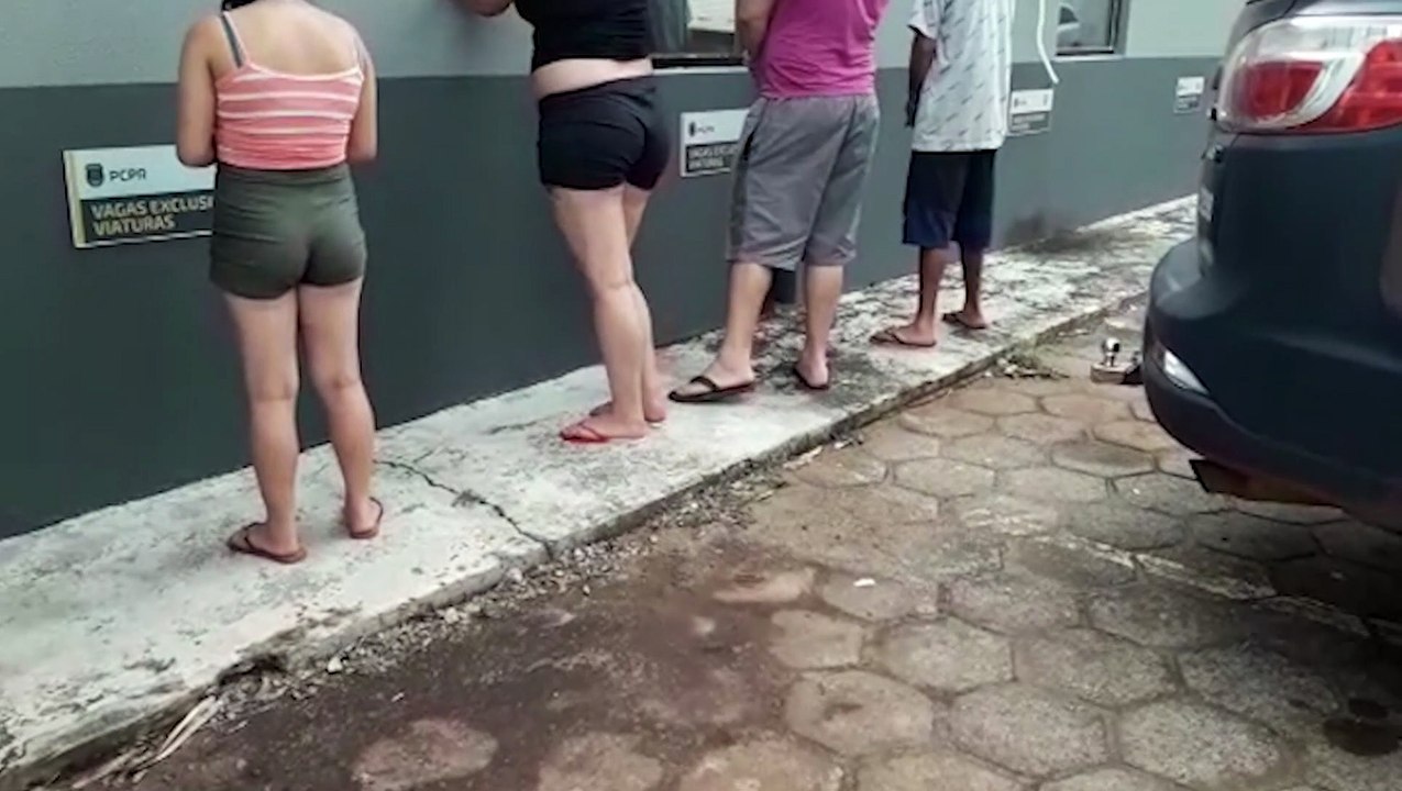 PRF detém quatro pessoas e apreende mais de 31 quilos de maconha na BR-277