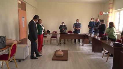 Öğretmenlere ilk yardım eğitimi