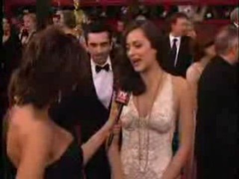 Oscars 2008 - Interview de Marion Cotillard