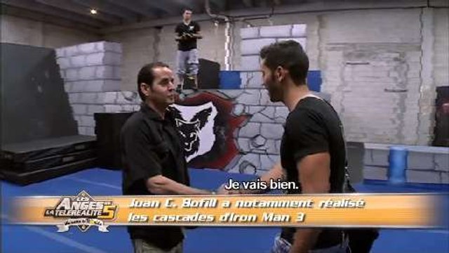 Les Anges 5 : Samir, Benjamin et Thomas ont rendez-vous avec un cascadeur d'Iron Man 3