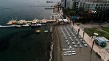 Marmaris'te turist hareketliliği başladı... Turizmciler 2022 sezonundan umutlu