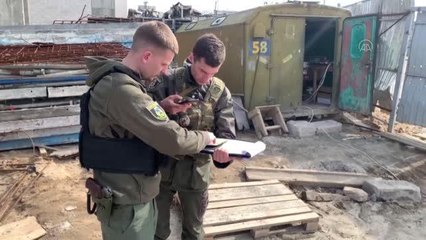 Buça'da öldürülen sivillerin cesetlerinin kimlik tespitleri yapılıyor