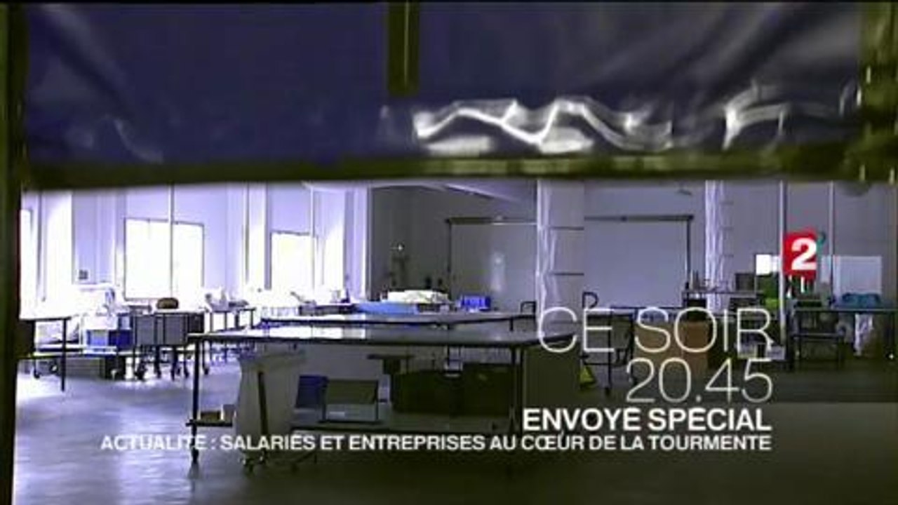 Envoyé spécial France 2 bande annonce du 20 septembre