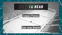 Calgary Flames At San Jose Sharks: First Period Moneyline, April 7, 2022