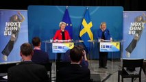 STOCKHOLM - AB Komisyonu Başkanı Von der Leyen'den Putin'e sert eleştiri