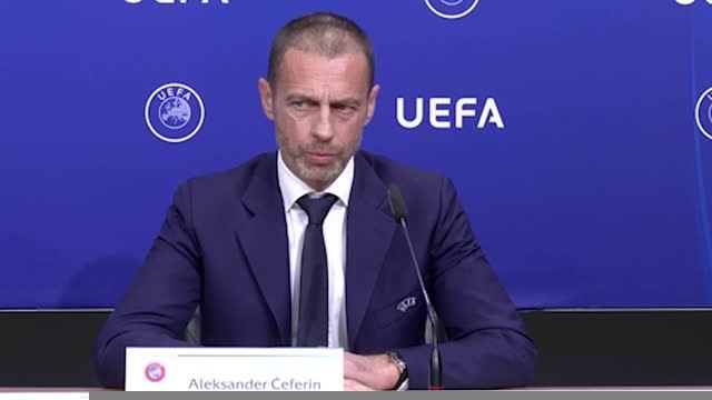 UEFA - Ceferin : Nous devons prendre une décision rapidement concernant la Russie