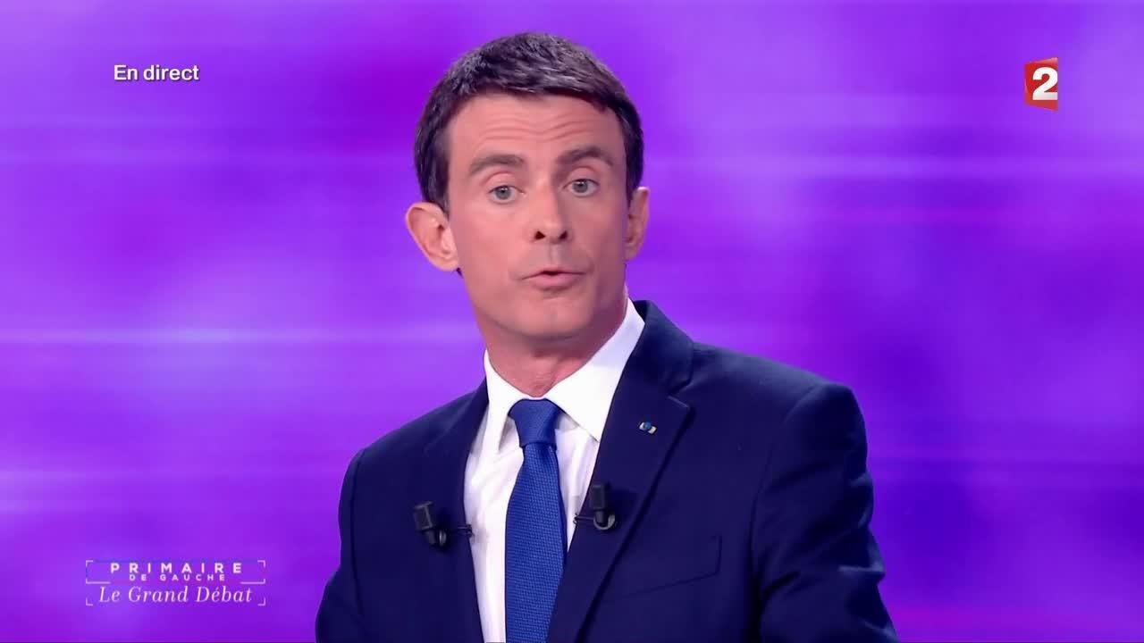 Débat Primaires - Valls RnB