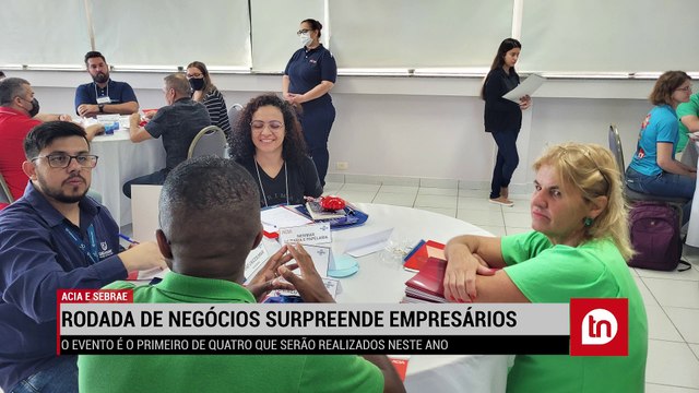 Rodada de Negócios ACIA e SEBRAE surpreende empresários