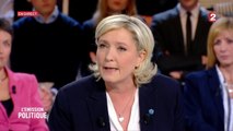L'émission Politique : Marine Le Pen donne son avis sur l'affaire Fillon