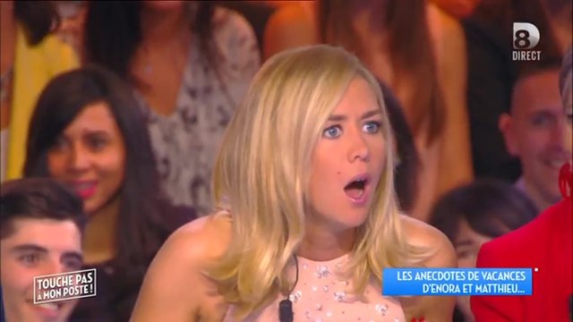 Enora Malagré en colère contre Matthieu Delormeau dans Touche pas à mon poste