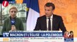 Macron veut "réparer le lien entre l'Eglise et l'Etat", la classe politique très divisée