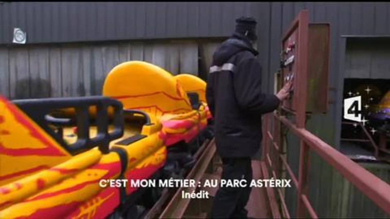 Bande-annonce - C'est mon métier au Parc Astérix (France 4) Mardi 22 décembre