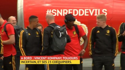 En coulisses - Les Diables Rouge se sont envolés avec Kompany