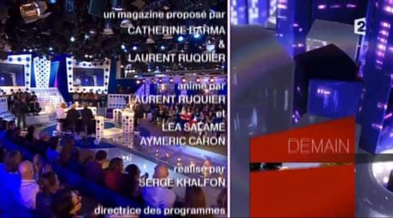 Laurent Ruquier remercie Soizic Corne
