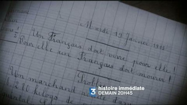 Histoire immédiate (France 3) Bande-annonce du 5 septembre