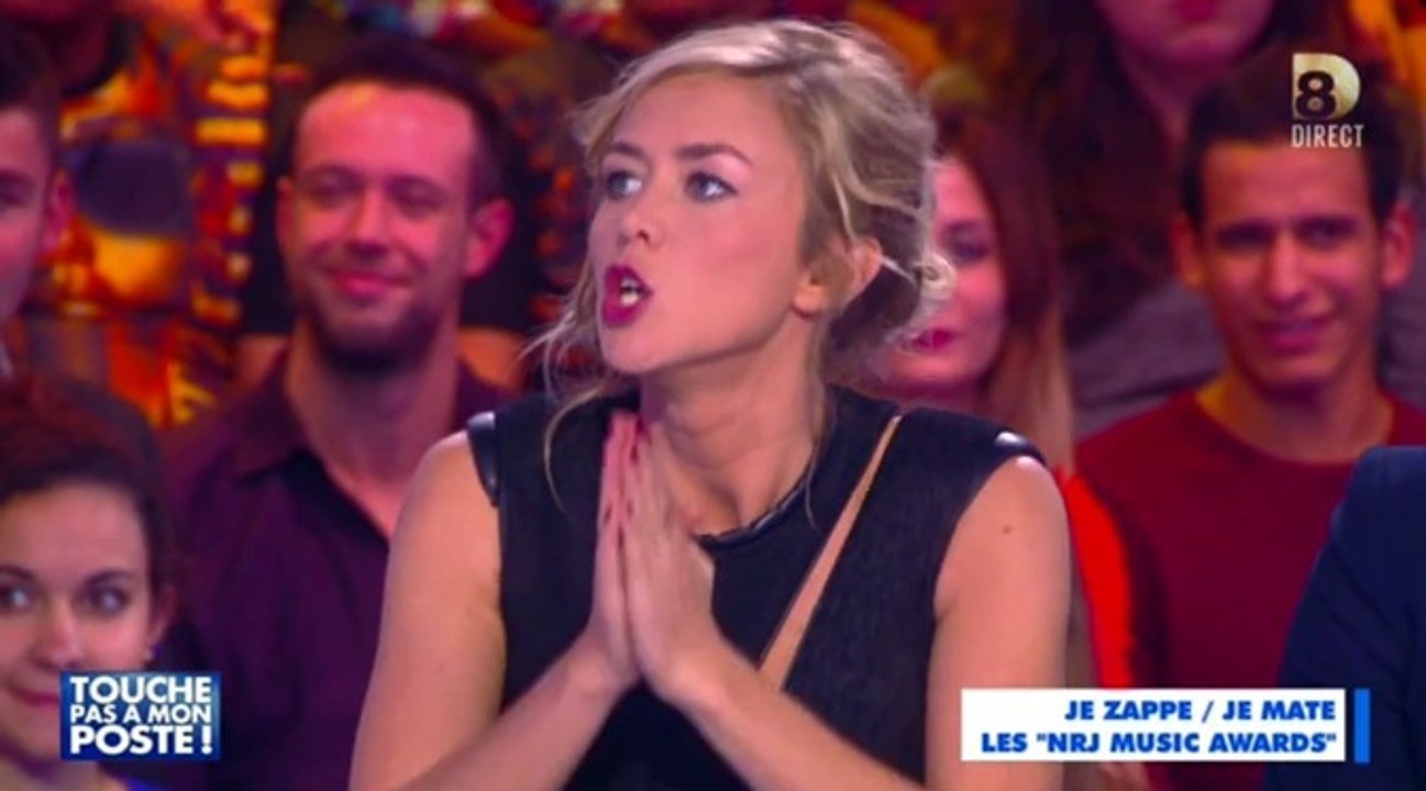 NRJ Music Awards : Enora Malagré a l'impression que Nikos Aliagas s'y ennuie...