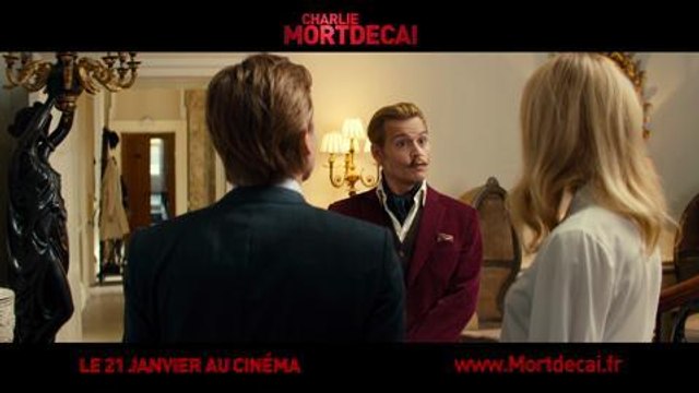 Charlie Mortdecai (bande-annonce)
