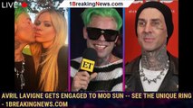 Avril Lavigne Gets Engaged to Mod Sun -- See the Unique Ring - 1breakingnews.com