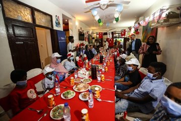 TİKA'dan Sudan'daki kanser hastası çocuklara iftar programı