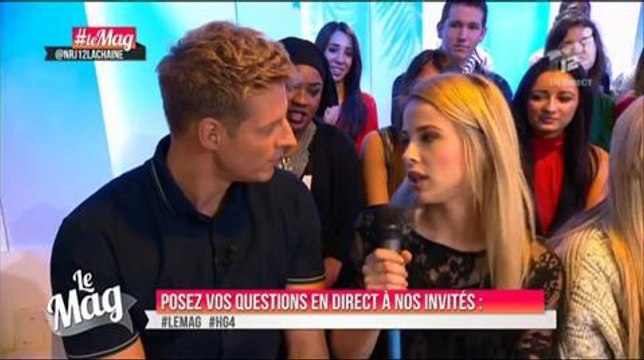 Zelko présente sa petite amie sur le plateau du Mag