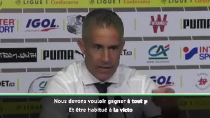 5e j. - Sylvinho : "On doit jouer plus que 45, 60 minutes"