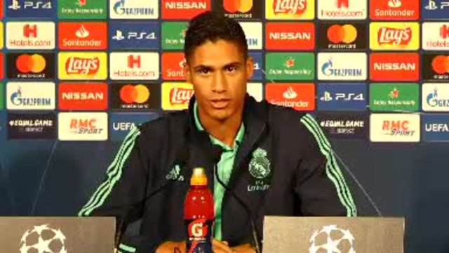 Groupe A - Varane affiche ses ambitions : ''Nous voulons regagner la Ligue des Champions''