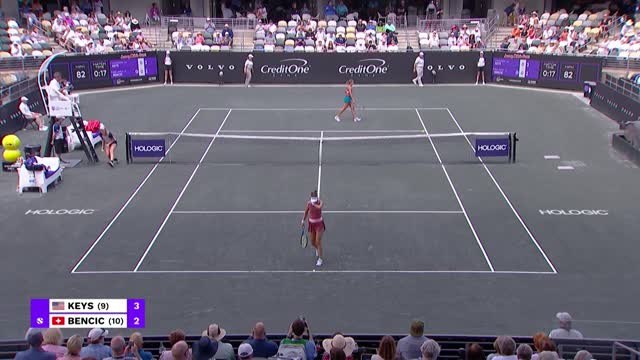 Charleston - Bencic écarte Keys de sa route