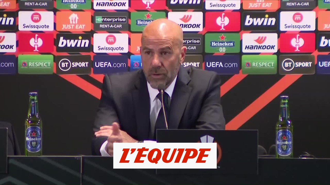 Bosz : «On a pris un but con» - Foot - C3 - OL