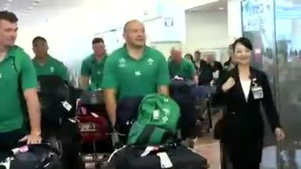 CdM 2019 - Le XV du Trèfle est arrivé au Japon