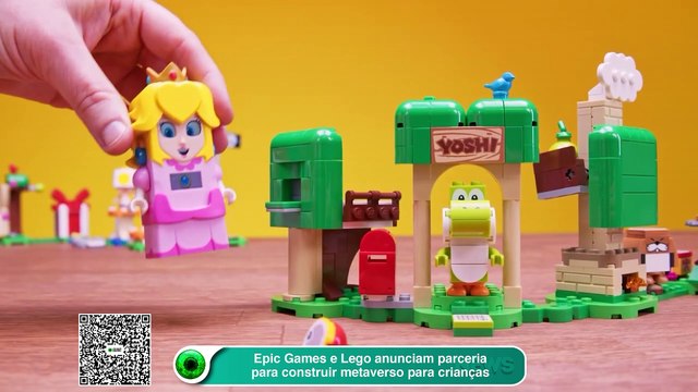 Epic Games e Lego anunciam parceria para construir metaverso para crianças