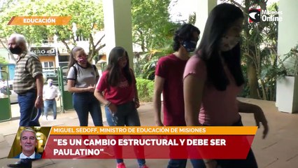 "Es un cambio estructural y debe ser paulatino"