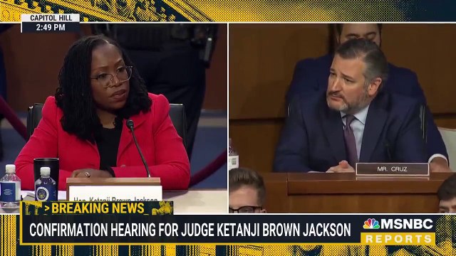 Cruz Discusses Critical Race Theory While Questioning Judge Jackson