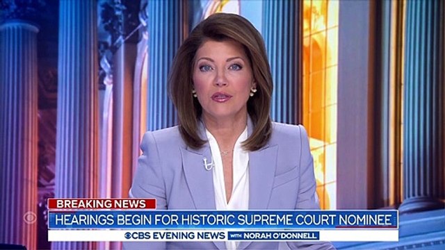 Hearings begin for historic Supreme Court nominee Judge Ketanji Brown Jackson