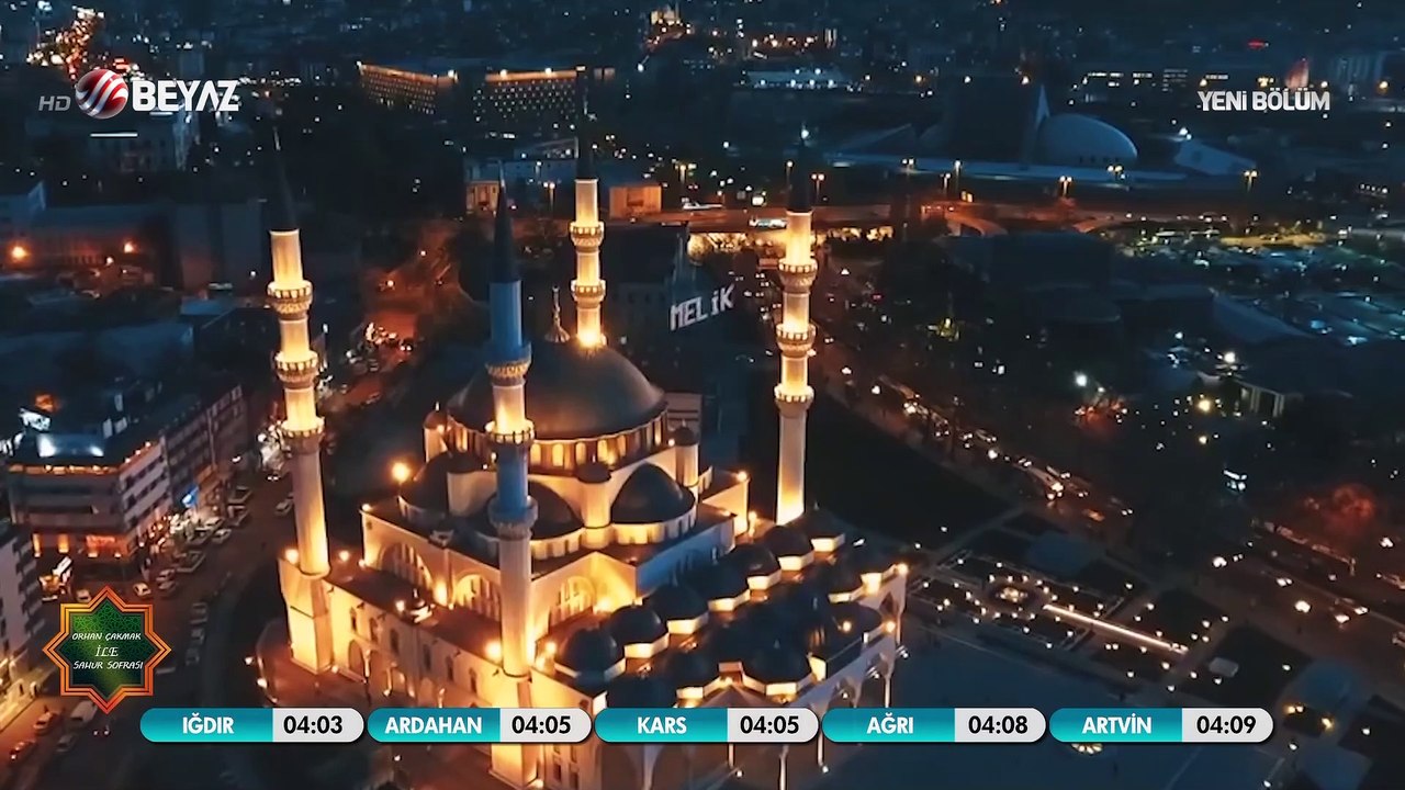 Orhan Çakmak İle Sahur Sofrası 8 Nisan 2022